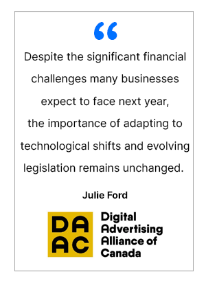 Quote from Julie Ford, Digital Advertising Alliance of Canada