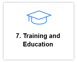7. Training and Education
