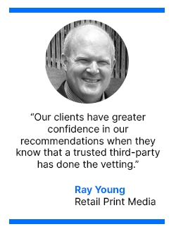 Ray Young, Retail Print Media