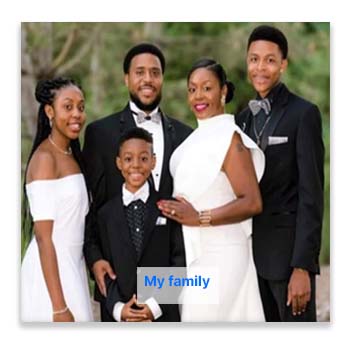 RaMeka Johnson's family
